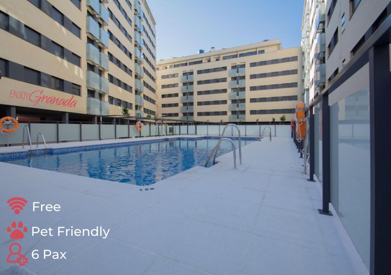 Enjoygranada Arabial 5A - Pool & Free Parking Apartamento Exterior foto